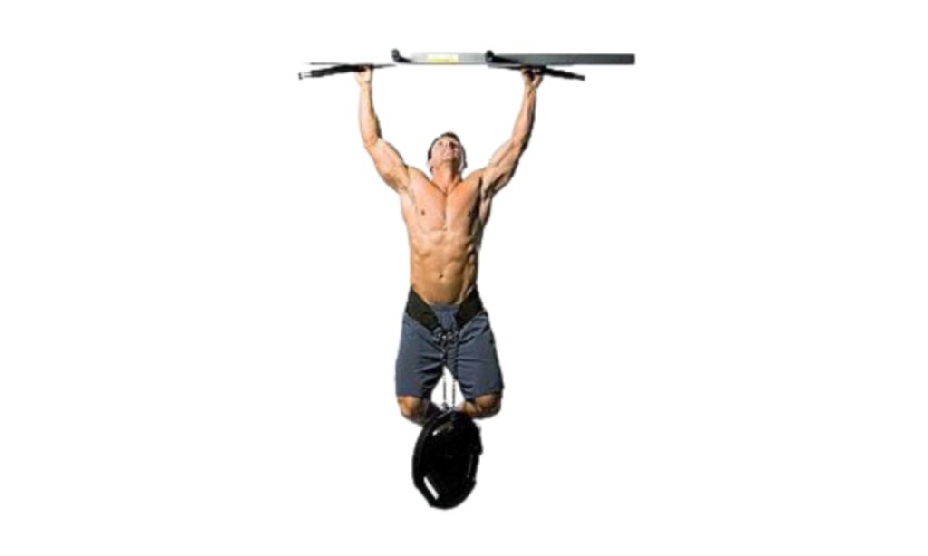 Weighted Wide Grip Pull-Up
